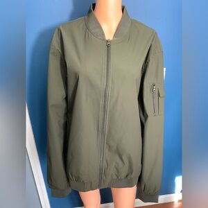 Men's Olive Bomber Jacket